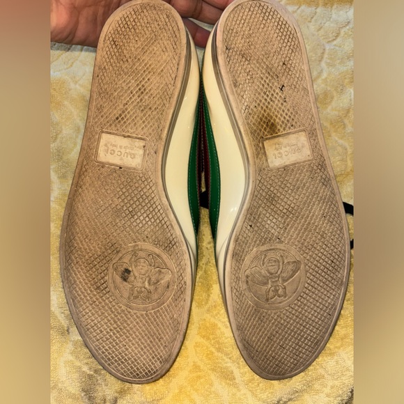 Gucci Vernice Crystal Patent Leather Trainers - Picture 3 of 14